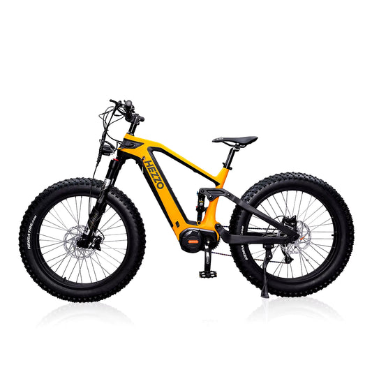 -Carbon Fiber Electric Bicycle, 52V, 1000W, BAFANG M620, Mid Drive, 21Ah Emtb, Fat Tire Ebike, Off-Road 9 Speed Electr Bike